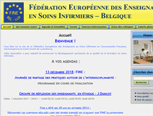 Tablet Screenshot of finebelgique.eu